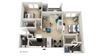 Floorplan B2DR 2x2